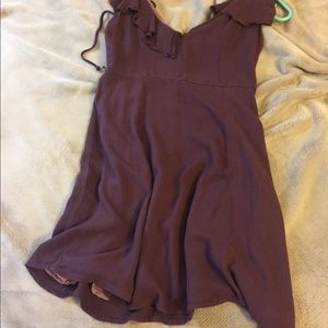 Purple summer dress